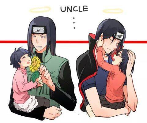 Neji and Itachi as uncles